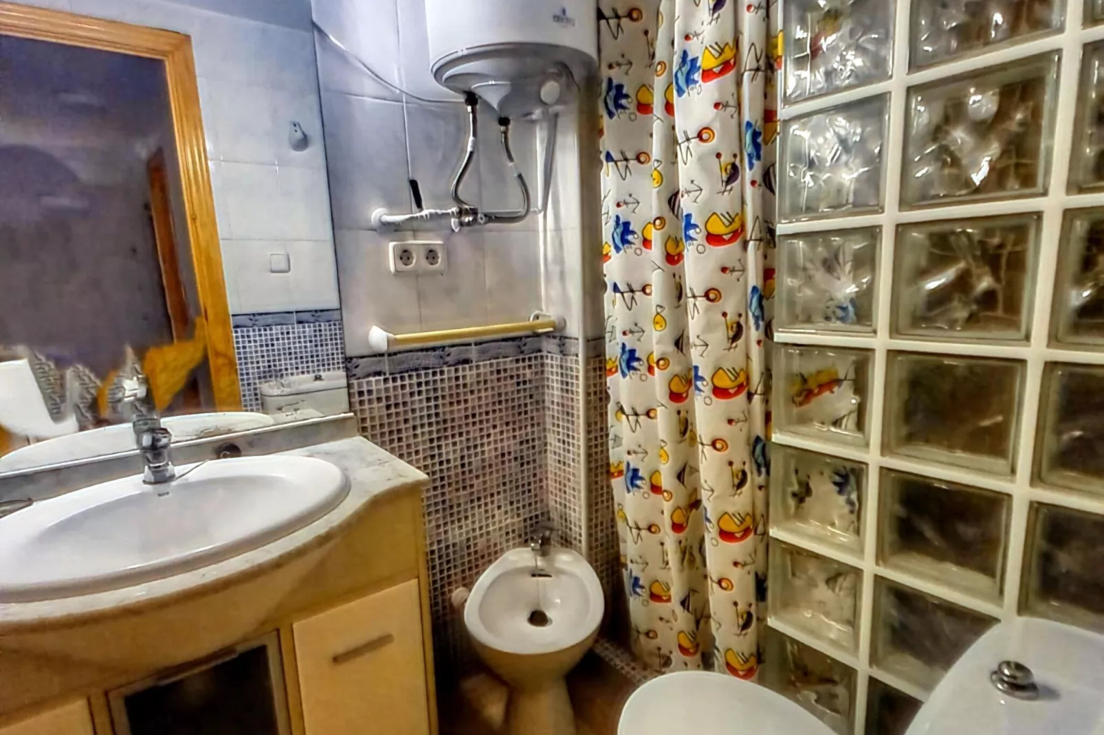 Apartamento Bajo Este-Badkamer