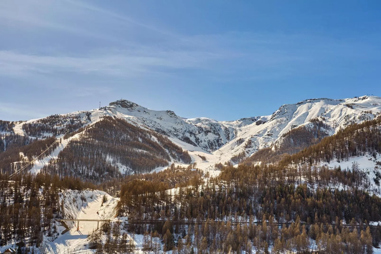 Le Mont d'Auron 1-Uitzicht winter