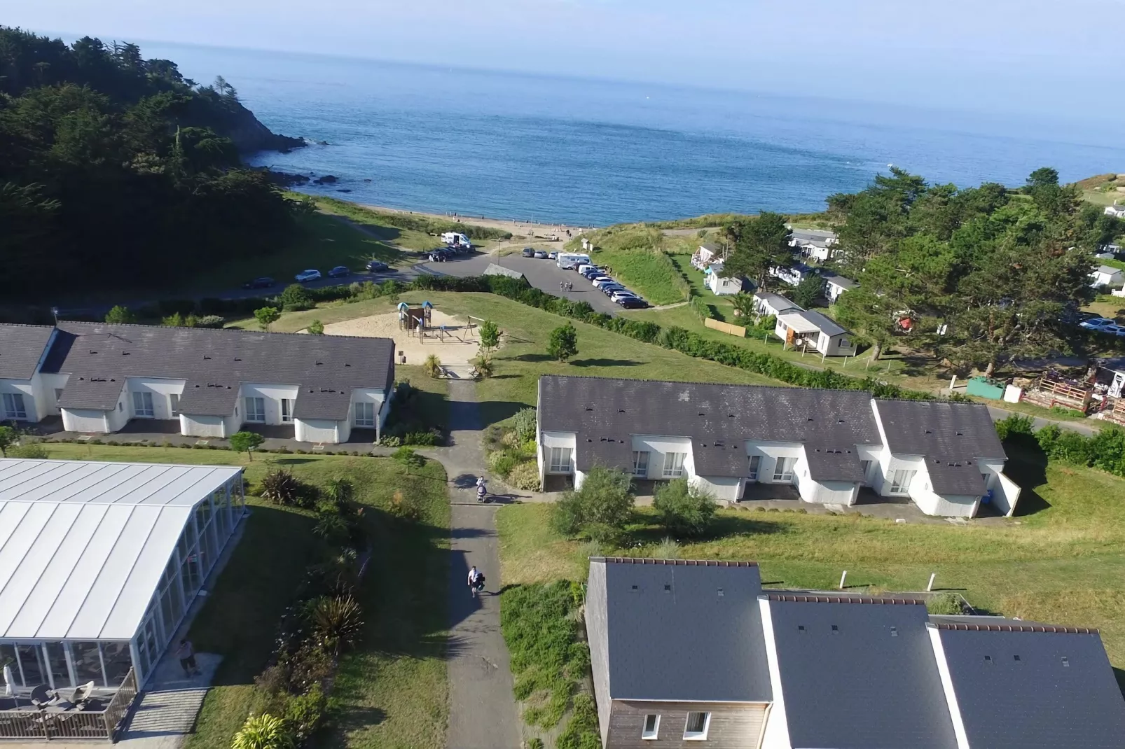 La Côte d'Emeraude St Cast-le-Guildo - Gîte 2pc 5 pers et  1 bébé VUE MER-Gebieden zomer 1km