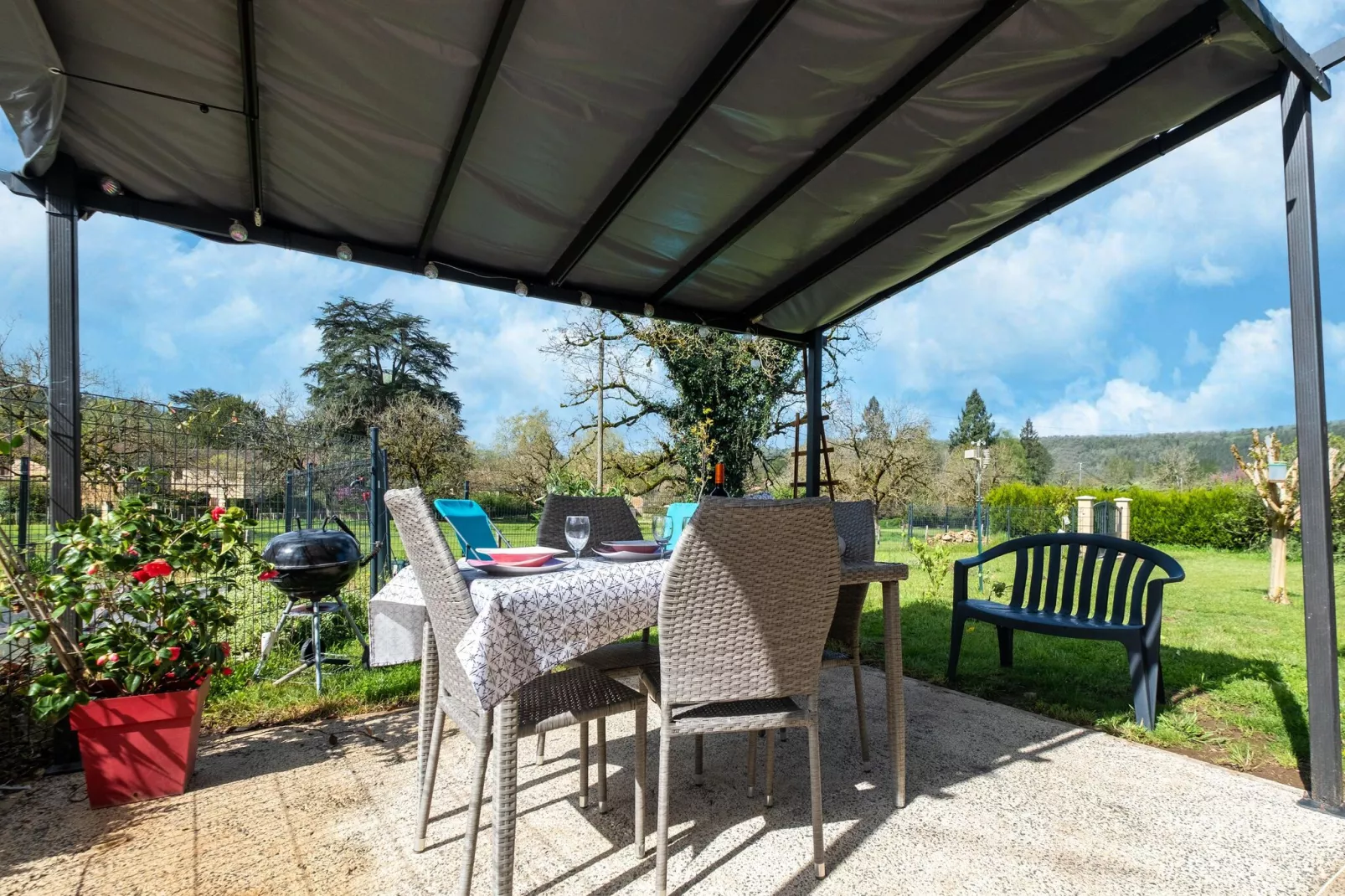 Le Gîte de la Croix d'Orebus-Terrasbalkon