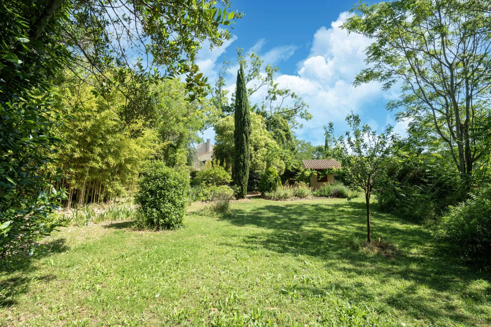 LA BOUSCADE MASTER HOUSE-Tuinen zomer