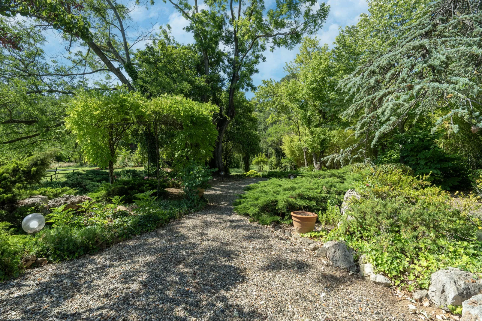 LA BOUSCADE MASTER HOUSE-Uitzicht zomer