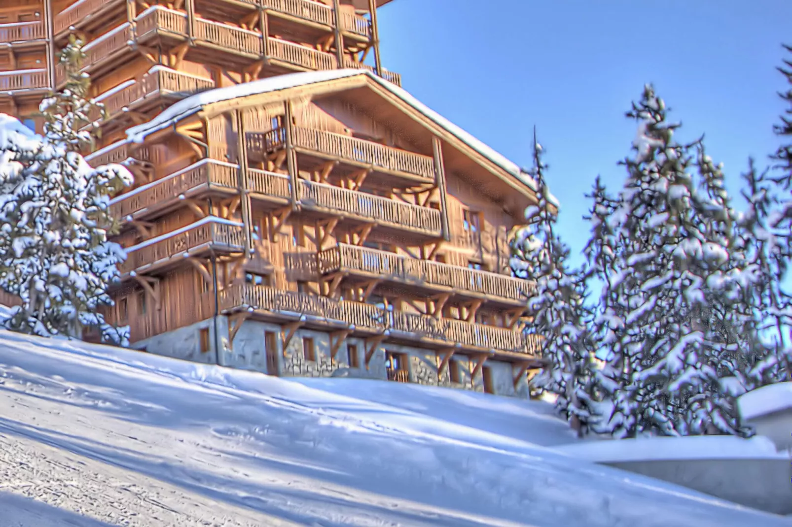 Les Balcons de Belle Plagne 5-Exterieur winter