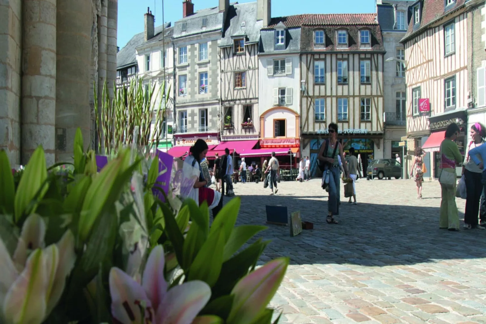 Bourg Est 1-Gebieden zomer 1km