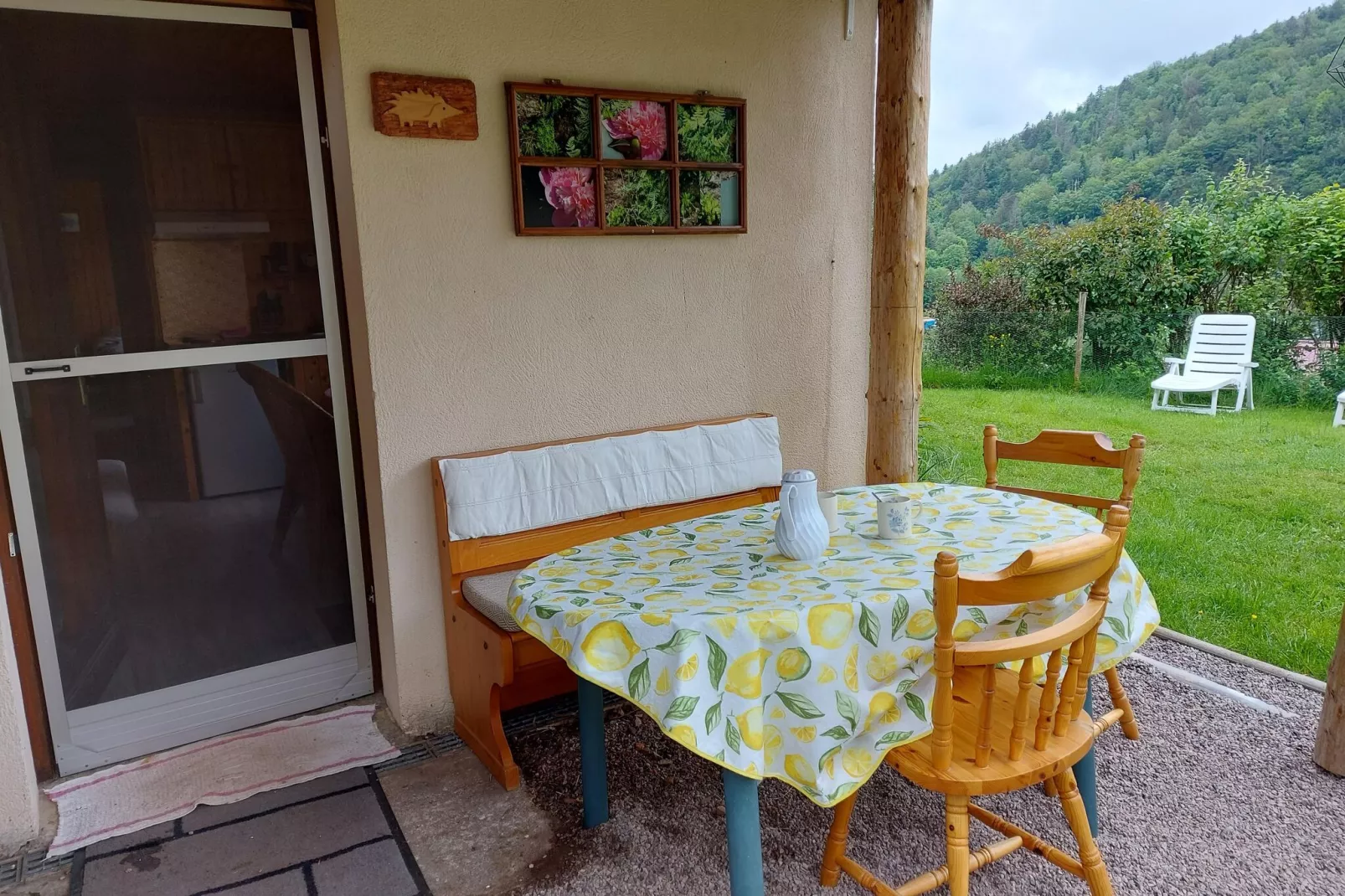 L'Aigle chalet ensemble - Saint-Maurice-sur-Moselle-Terrasbalkon