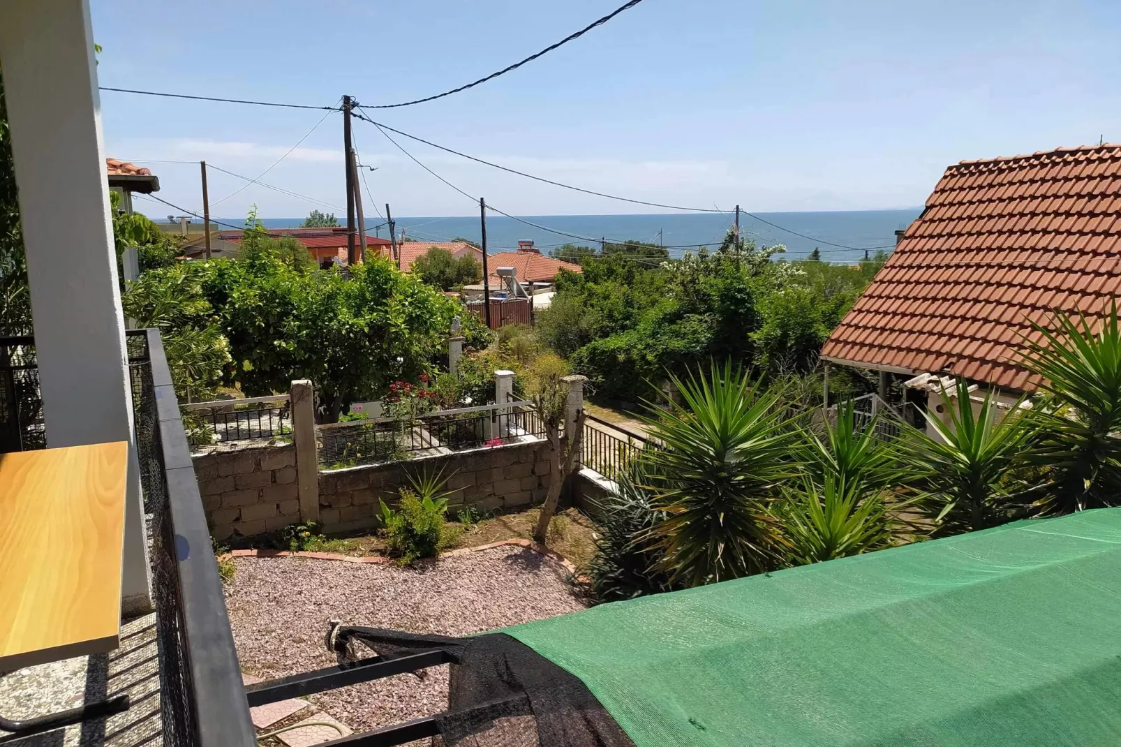 Bungalow with ocean view-Uitzicht zomer