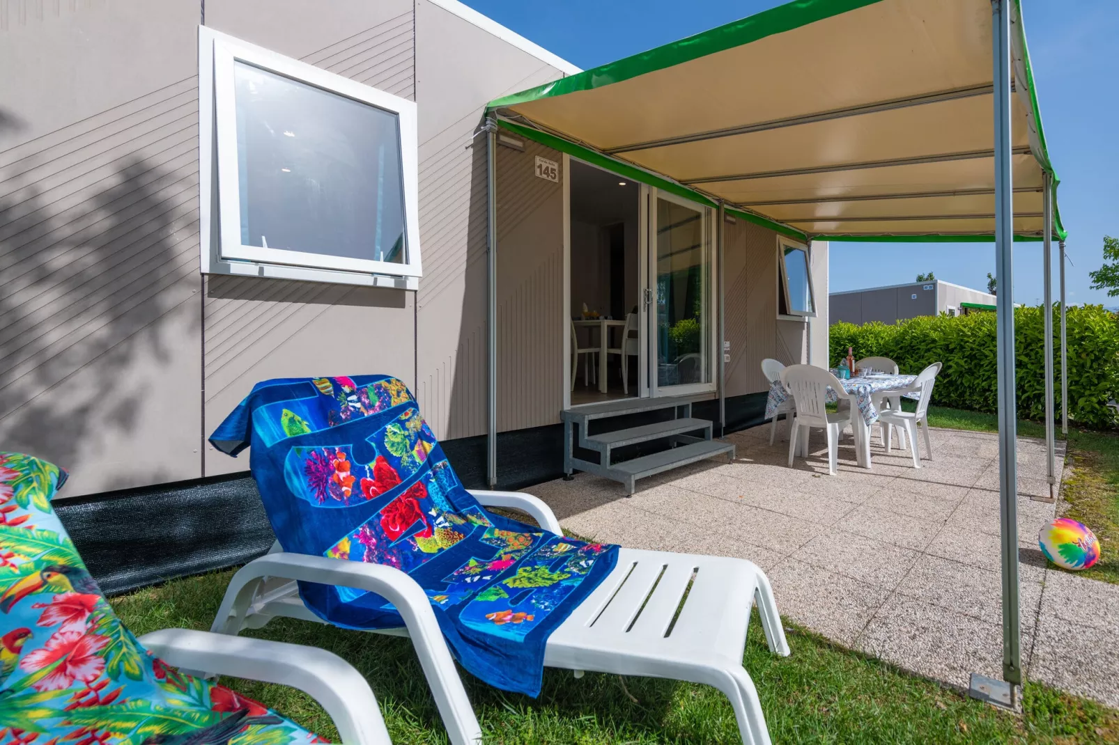 Mobile Homes San Francesco Desenzano-Garda Suite Trendy-Terrasbalkon