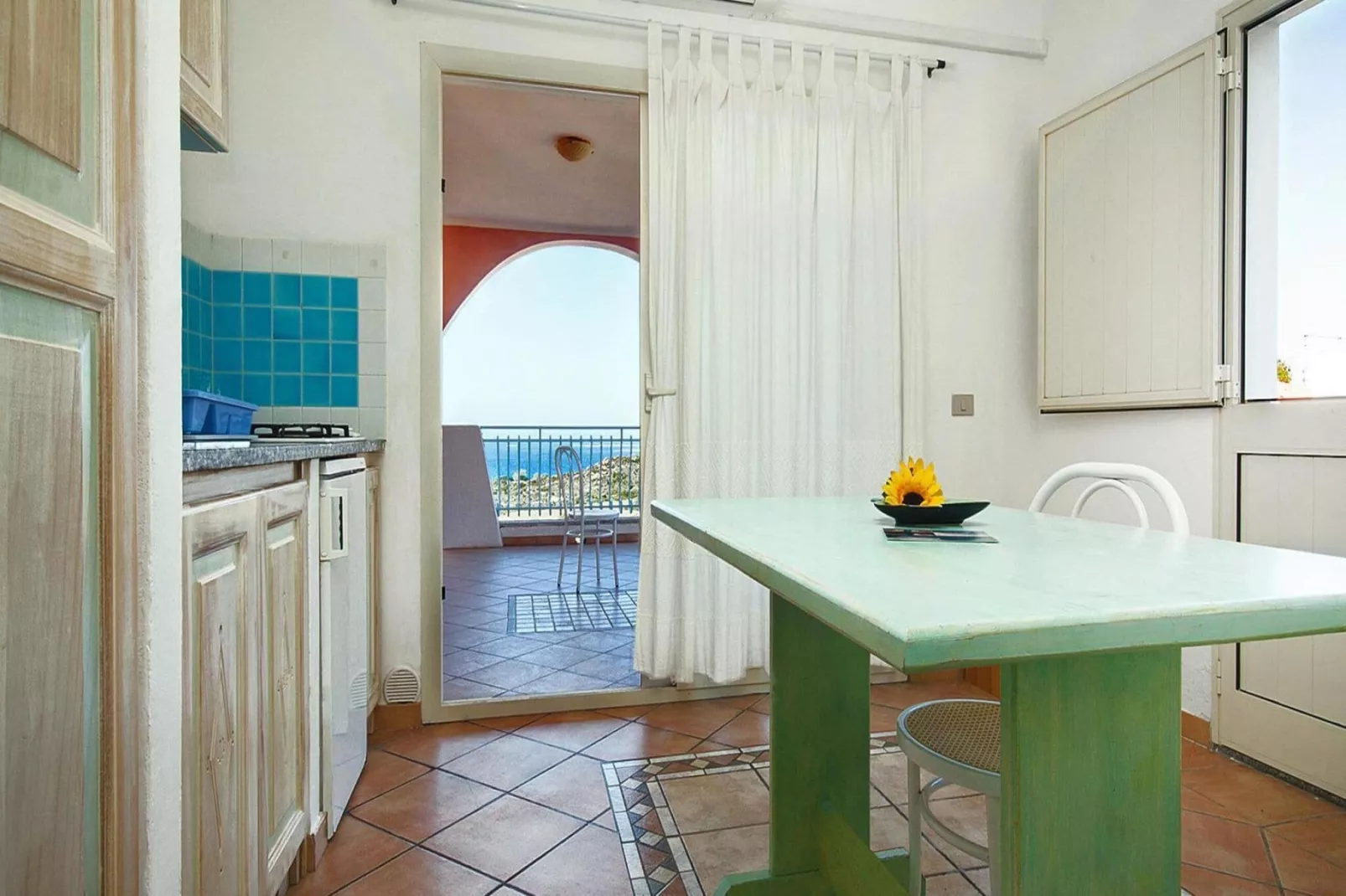 Holiday residence Lu Nibareddu, Loiri-Typ A Studio 22 qm-Keuken