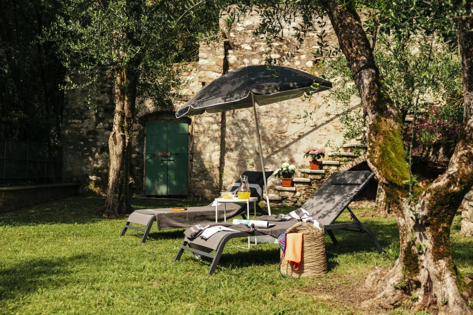 Ferienhaus Casa del Capitano in Gargnano-Buitenkant zomer