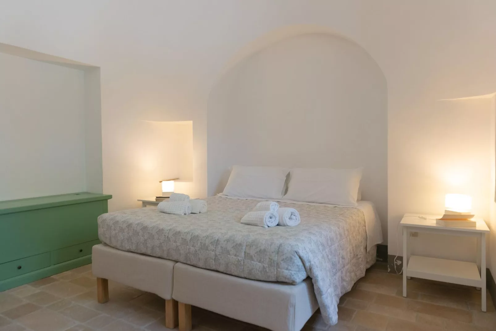 Trulli Azzalema Cisternino-Slaapkamer