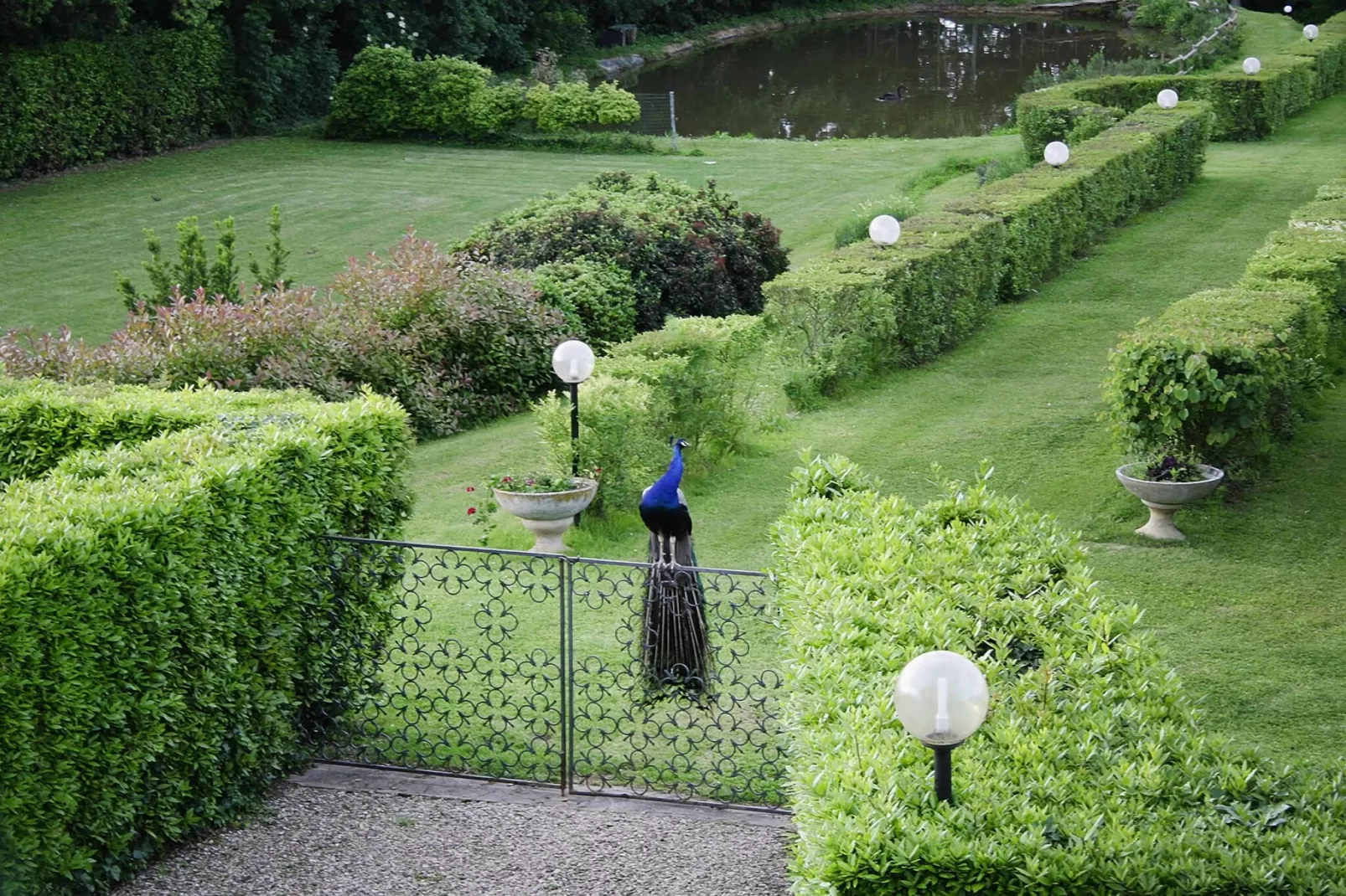 Villa Cerbaiola Empoli-Tuinen zomer