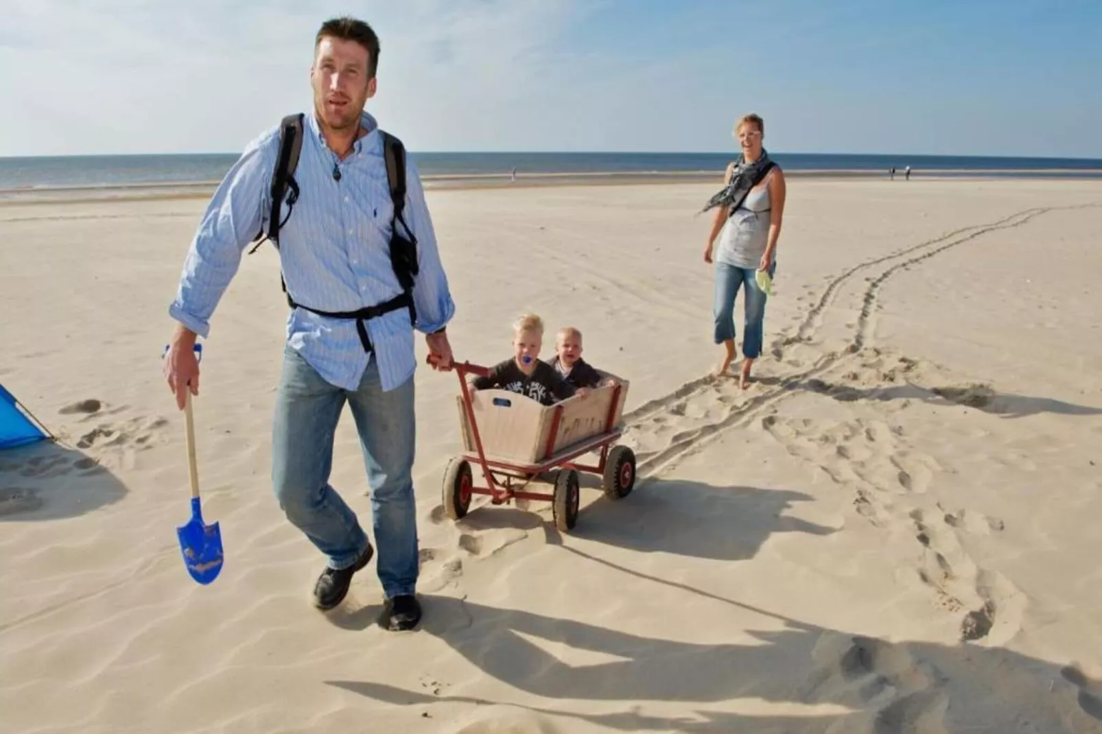 Strandhuys Zeester-Gebieden zomer 5km