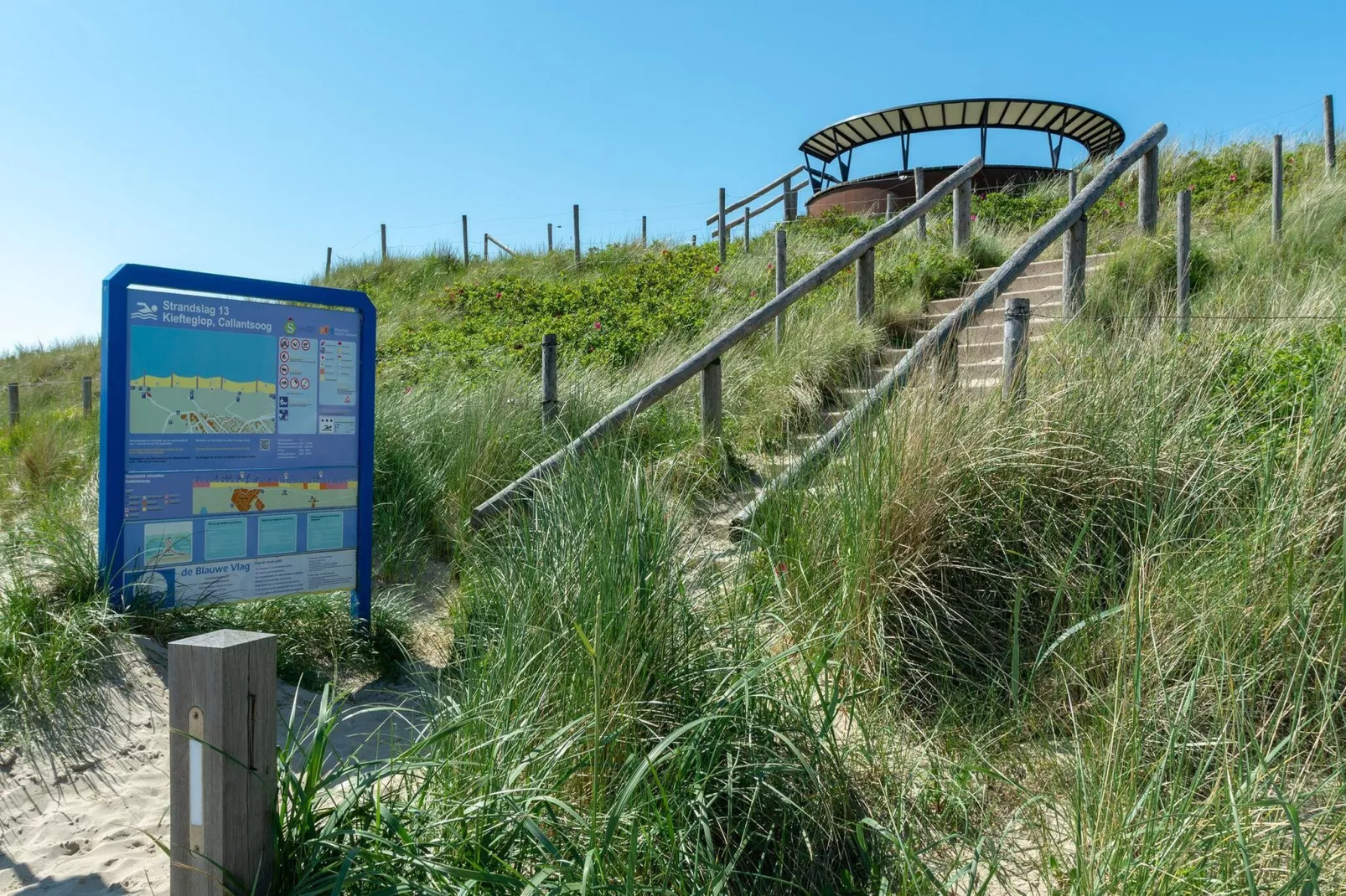 Strandhuys Zeester-Gebieden zomer 5km