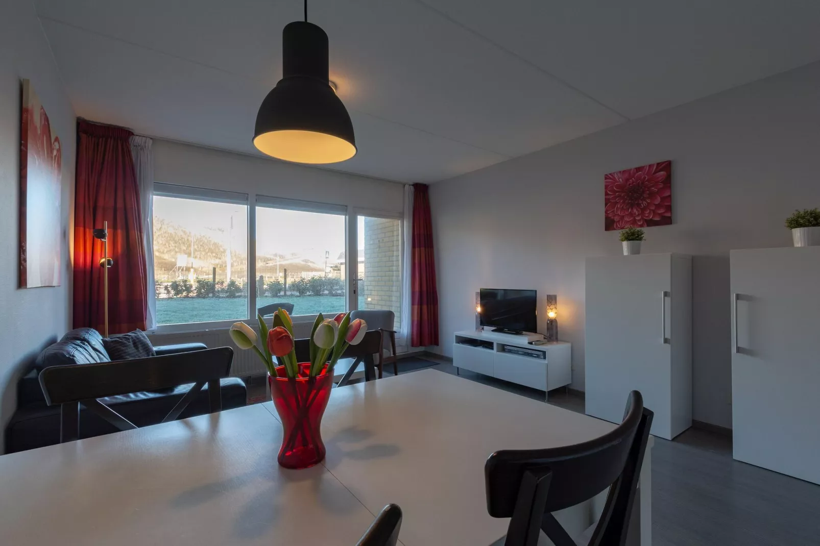 Beach Appartement 08-Woonkamer