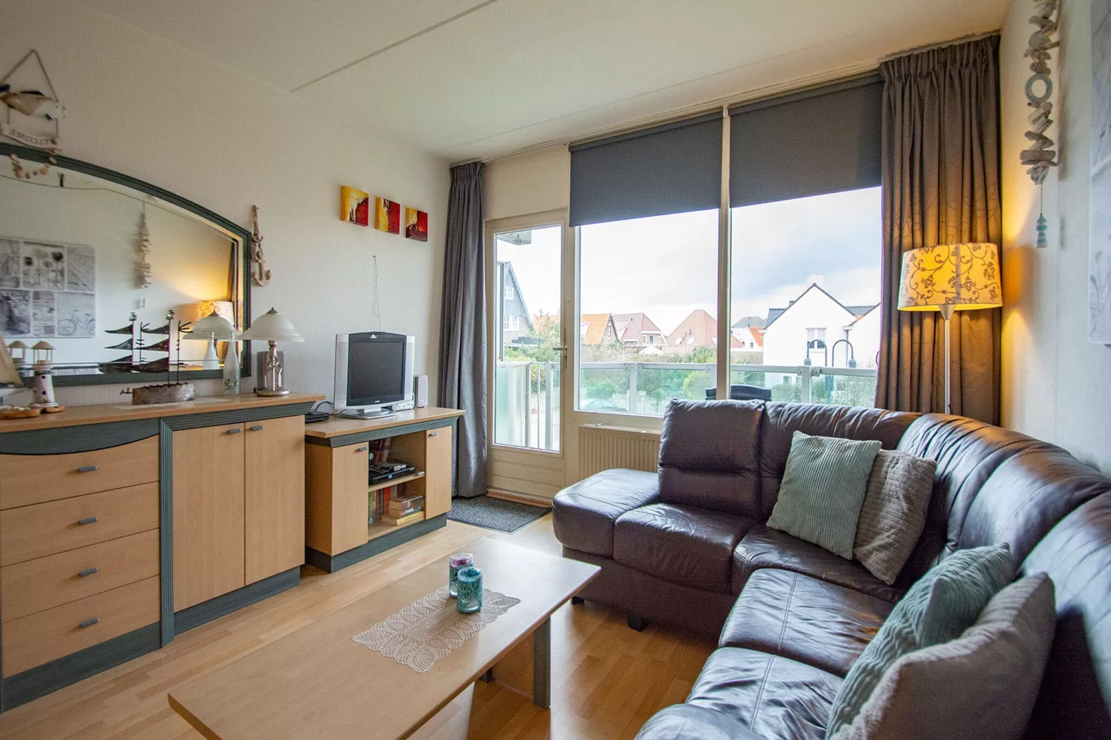 Beach Appartement 29-Woonkamer