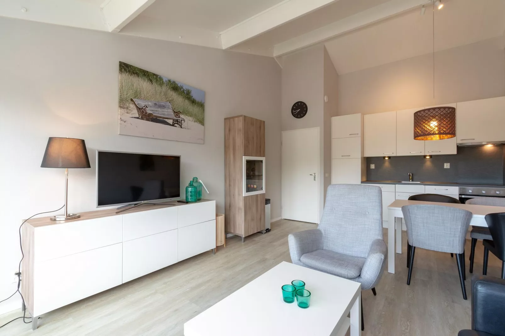 Beach Appartement 35-Woonkamer