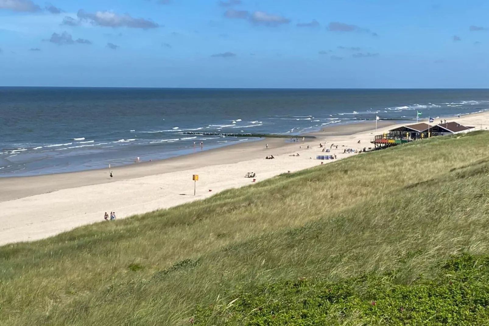 Beach Lodge-Gebieden zomer 5km