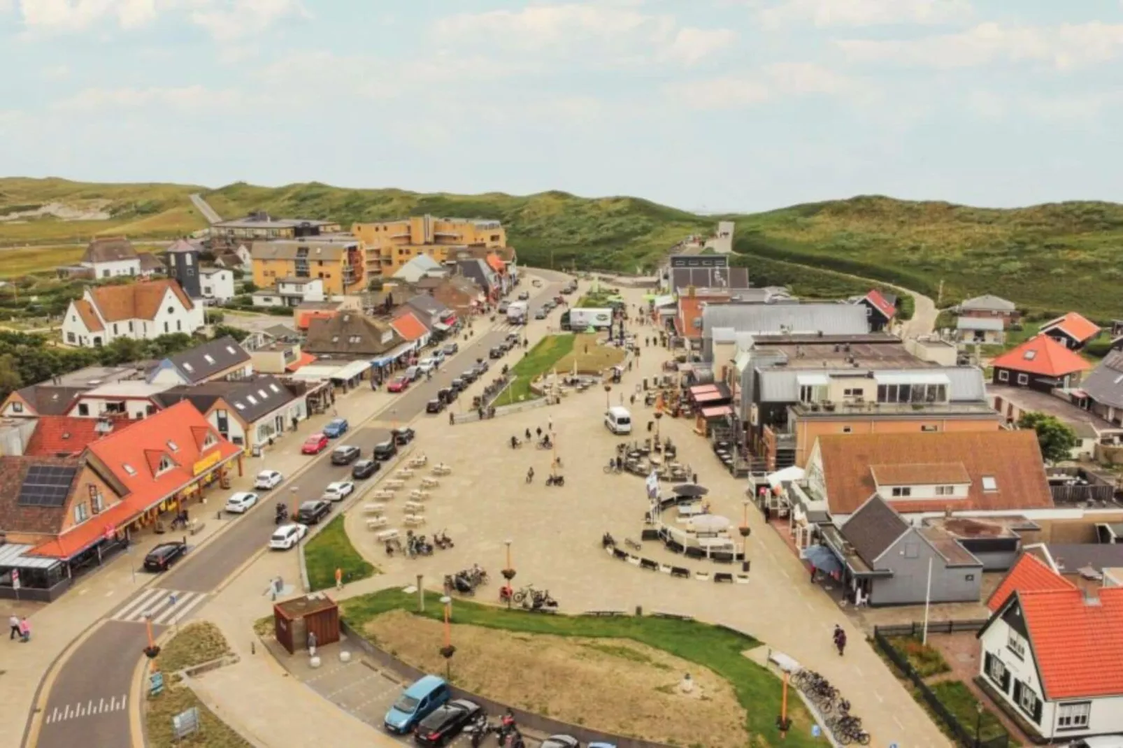 Beach Lodge-Gebieden zomer 20km