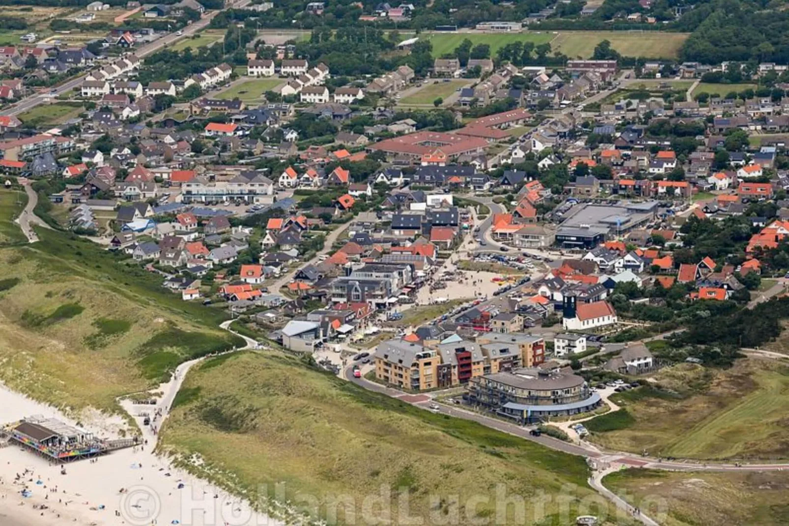 Wood Lodge-Gebieden zomer 5km