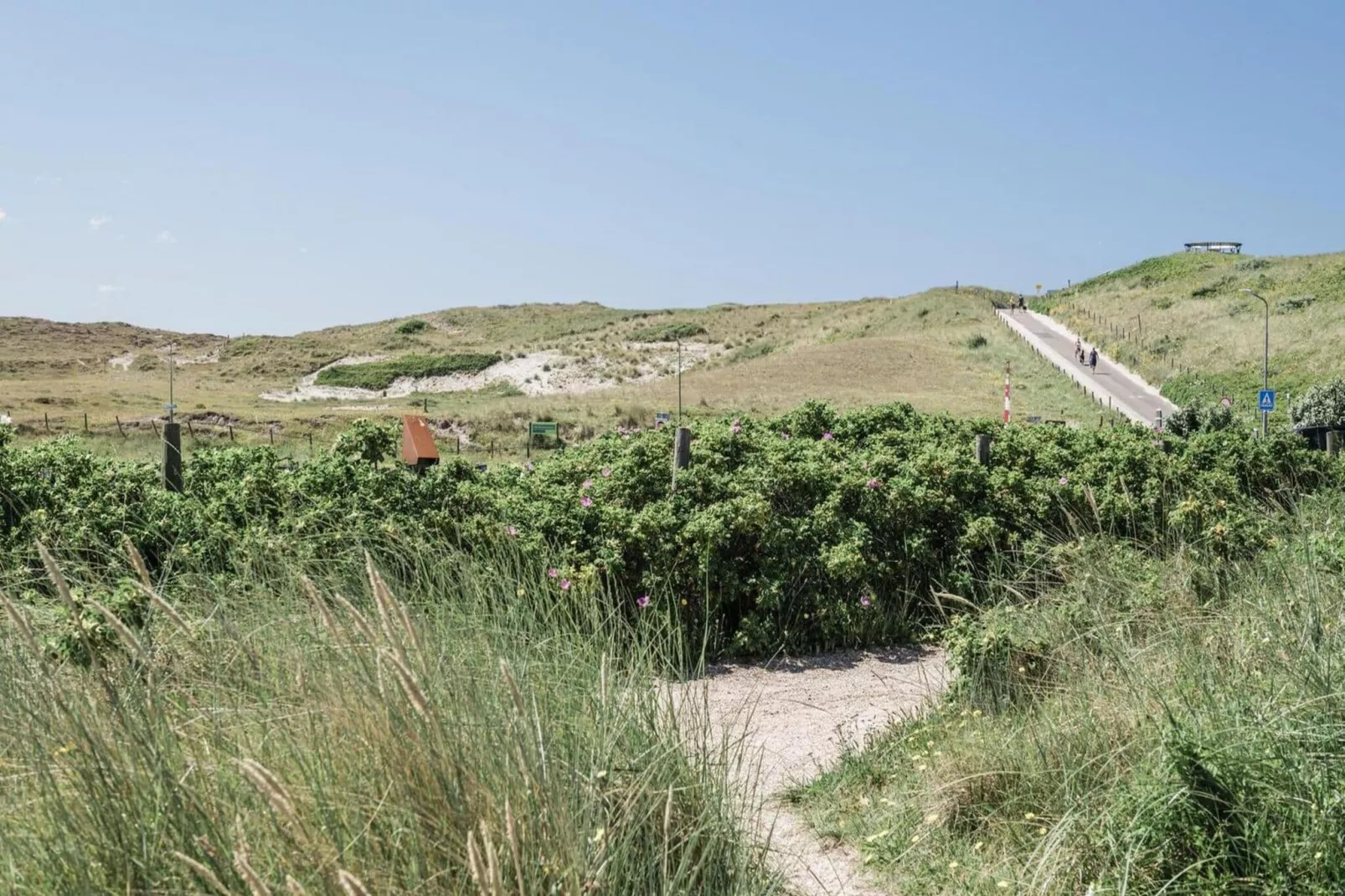 Duynsuites aan zee-Buitenkant zomer