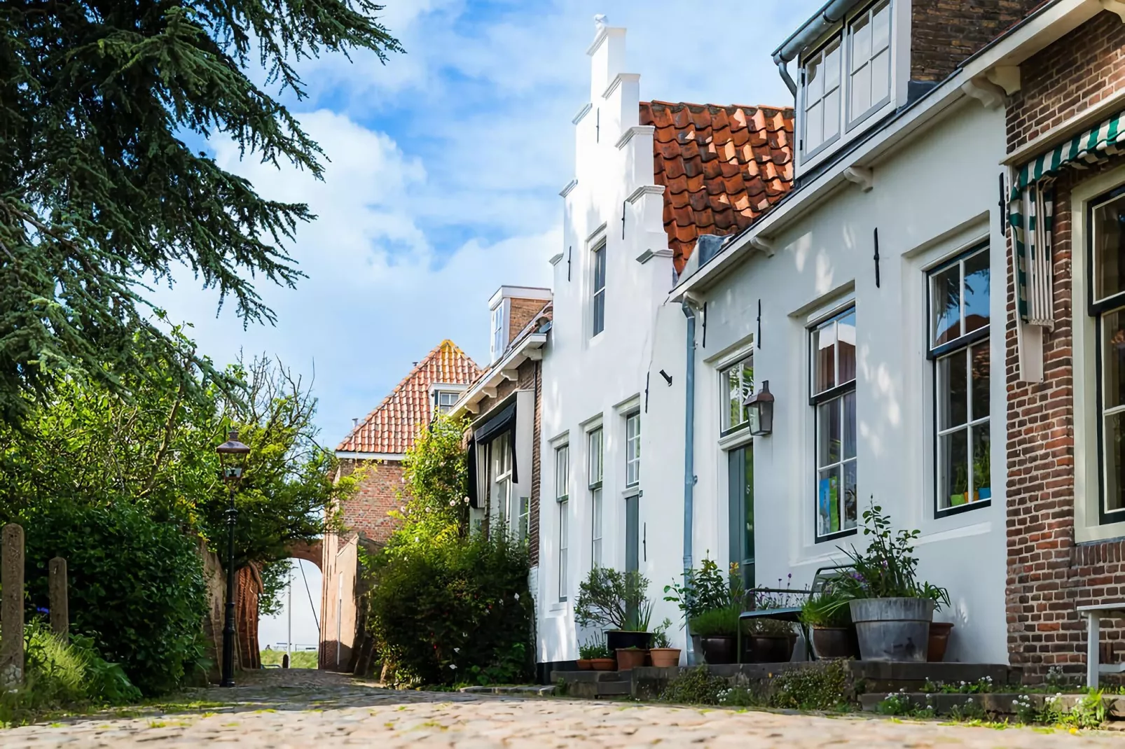 Vissershuisje Veere-Buitenkant zomer