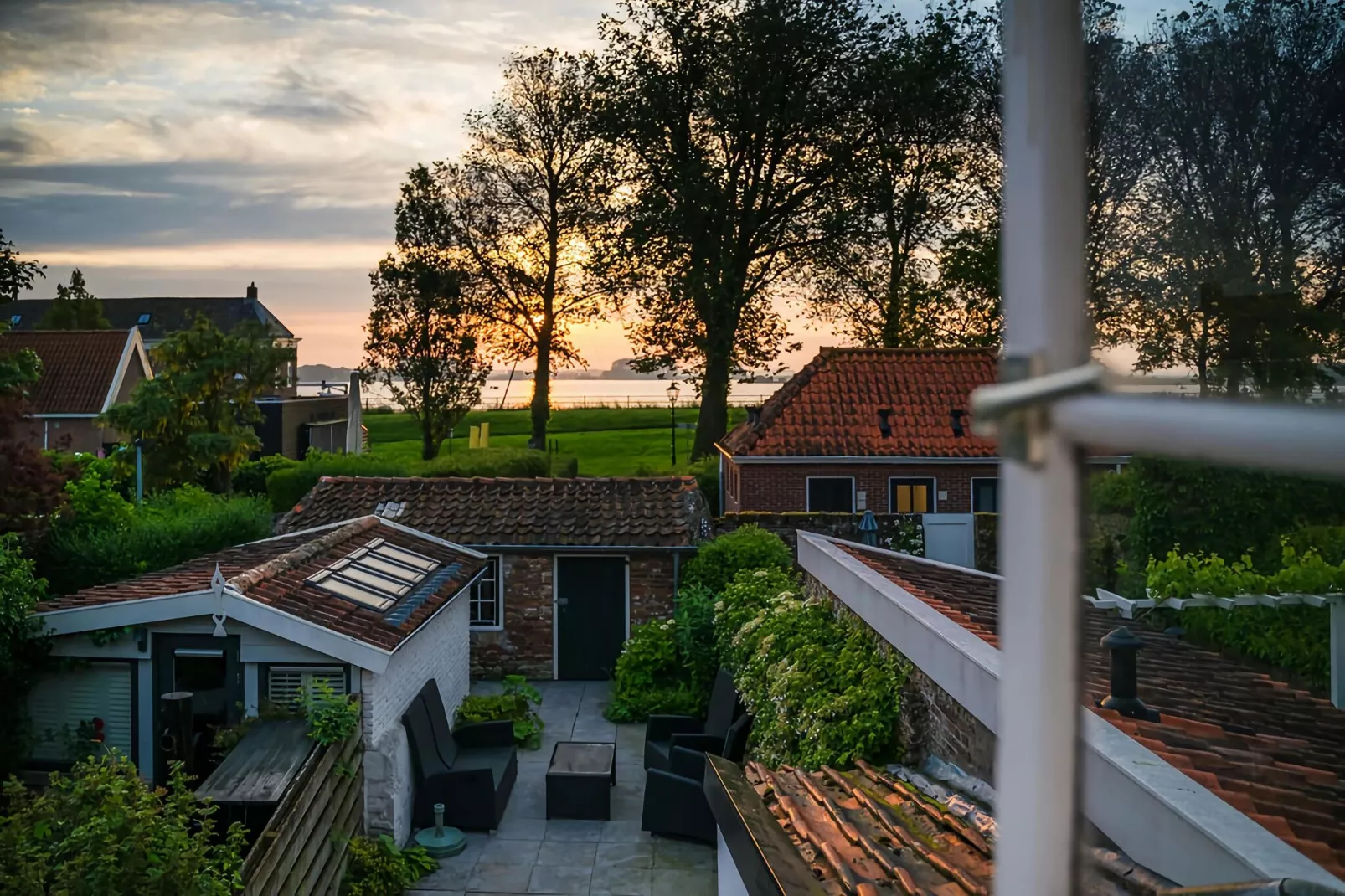 Vissershuisje Veere-Uitzicht zomer