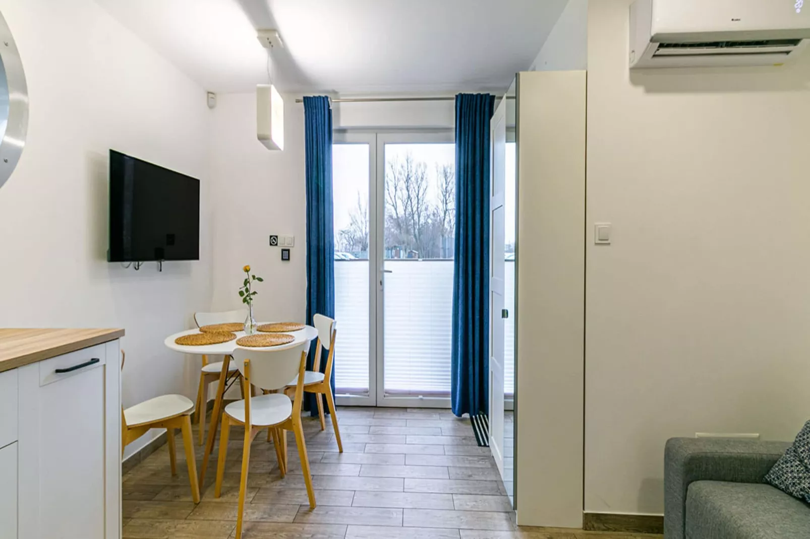 Holiday Apartment Wygodny 34 m2 in Niechorze-Woonkamer