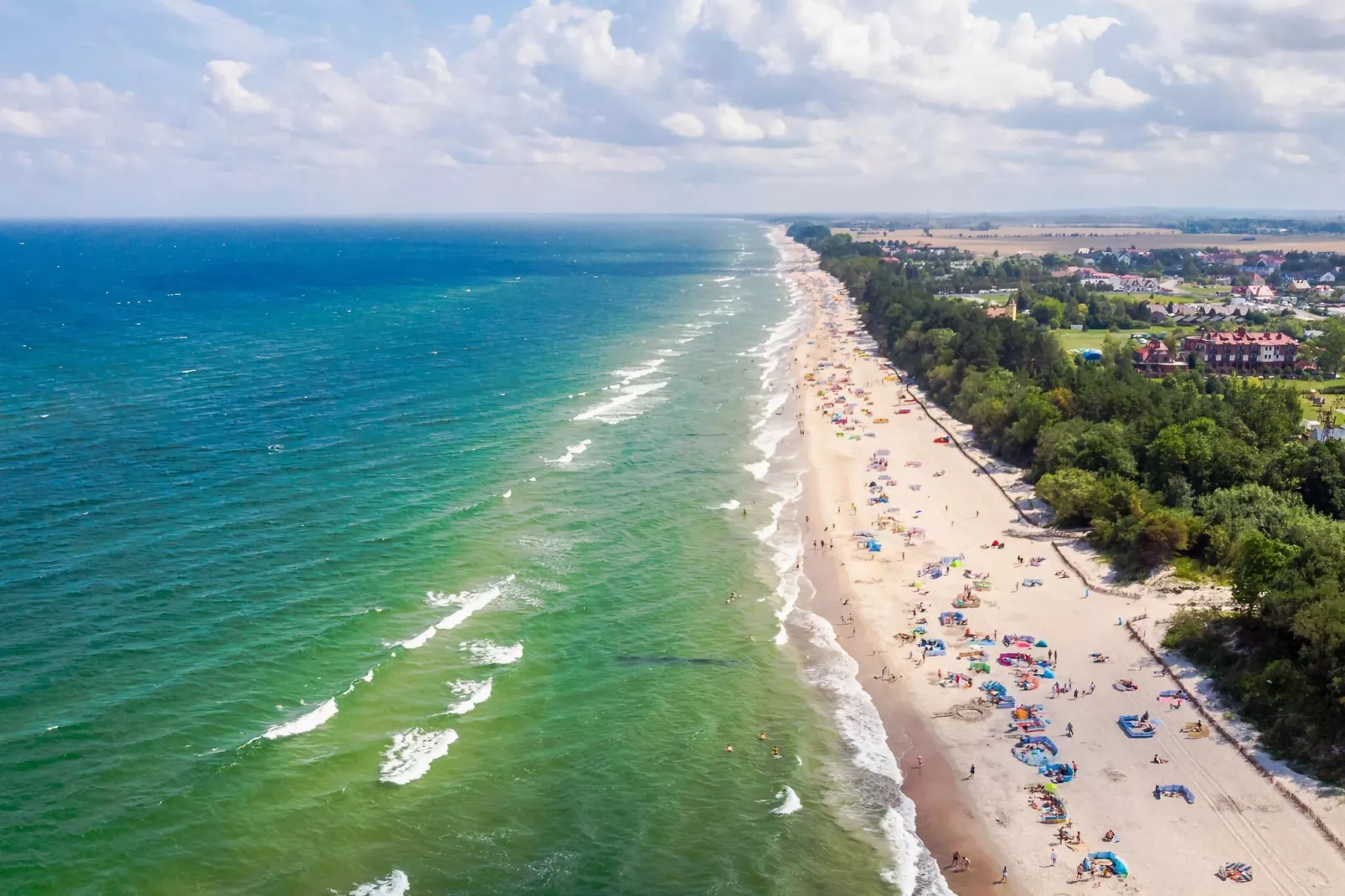 Domki szeregowe dla 5 osób Sarbinowo-Gebieden zomer 5km