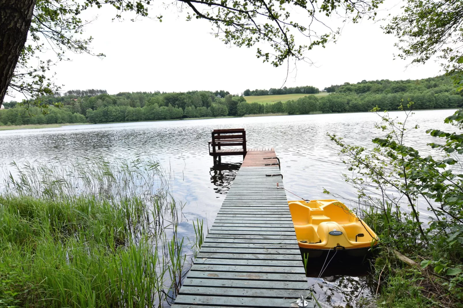 Holiday Home with whirlpool at the lake in Zakowo-Faciliteiten