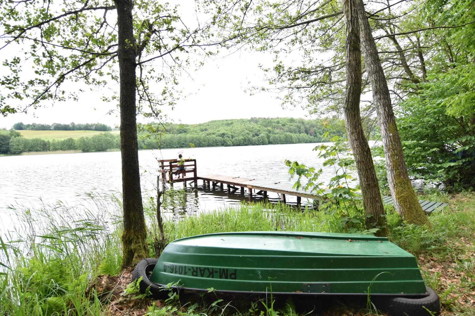 Holiday Home with whirlpool at the lake in Zakowo-Faciliteiten