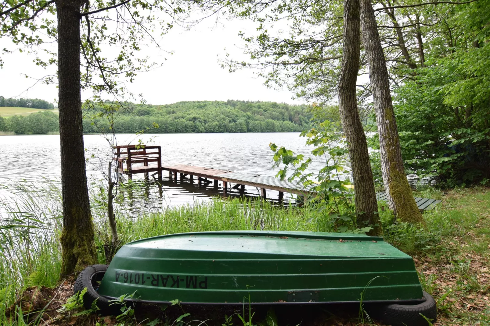 Holiday Home with whirlpool at the lake in Zakowo-Faciliteiten