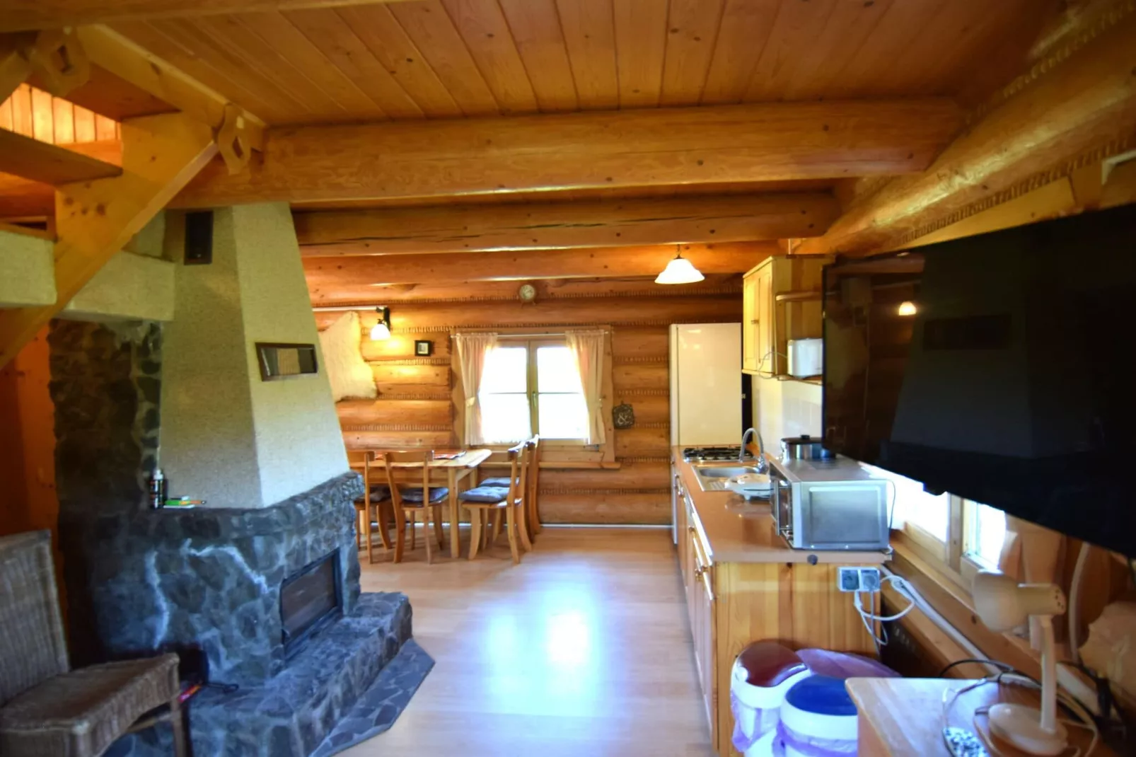 Holiday home in Kopalino-Woonkamer