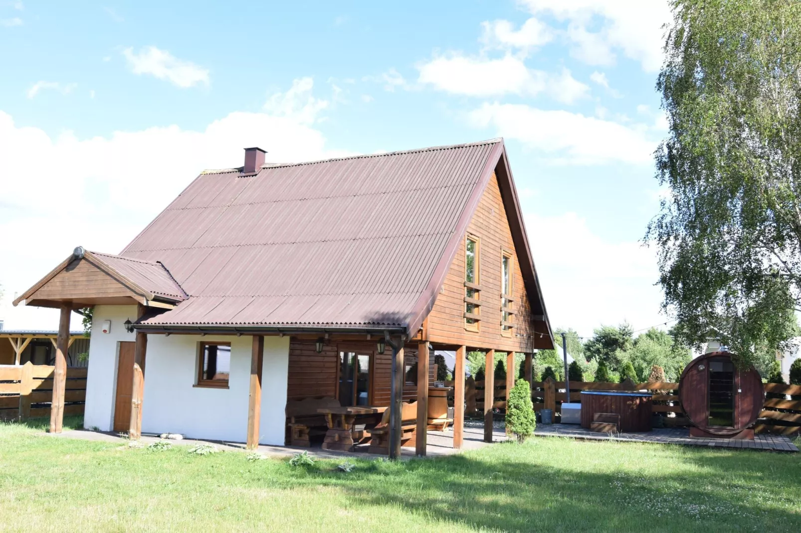 Biker's house-Buitenkant zomer