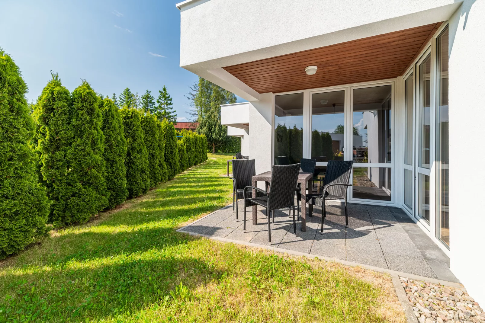 Boski Raj domki letniskowe Sianożąty-Terrasbalkon