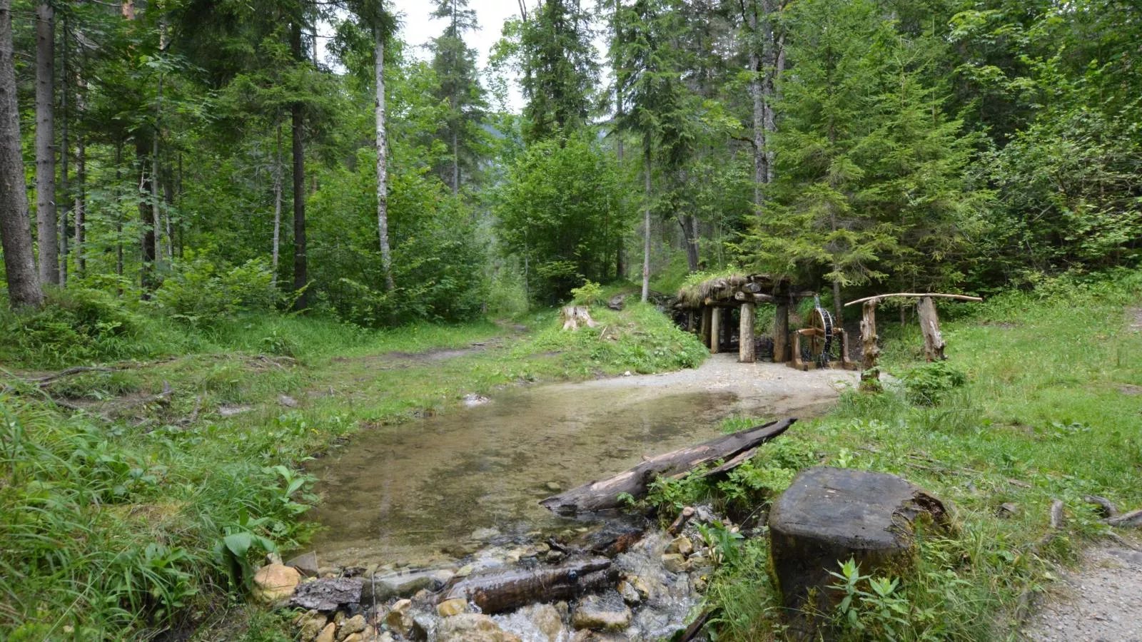 Villa Gradenbach-Gebieden zomer 1km