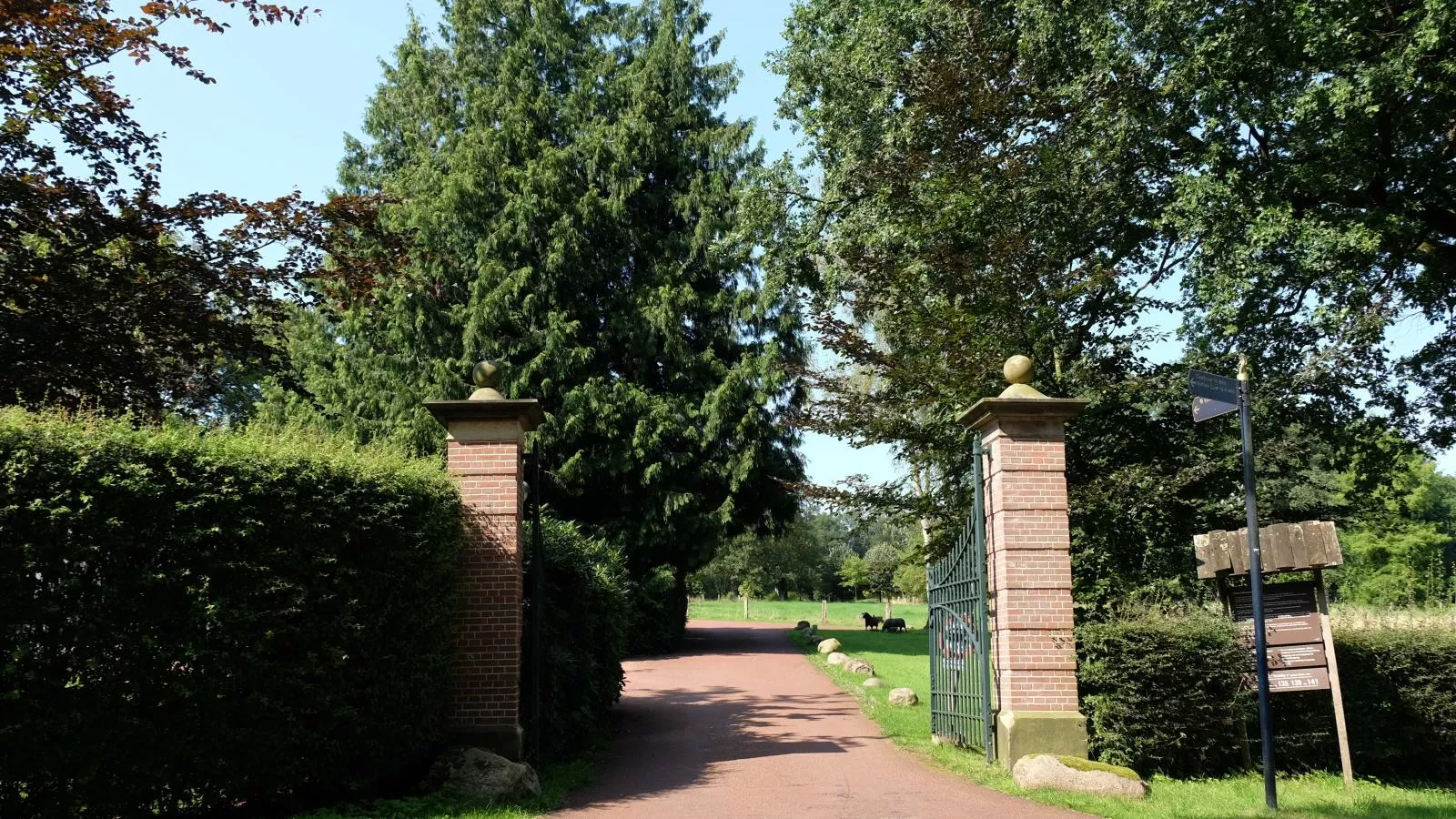 Park Kalheupink-Gebieden zomer 1km