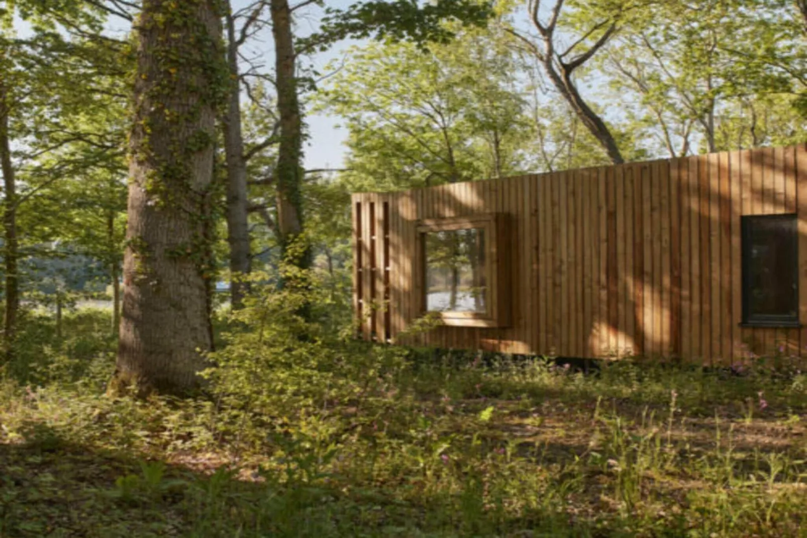 The Blue Lodge by YourNature-Buitenkant zomer