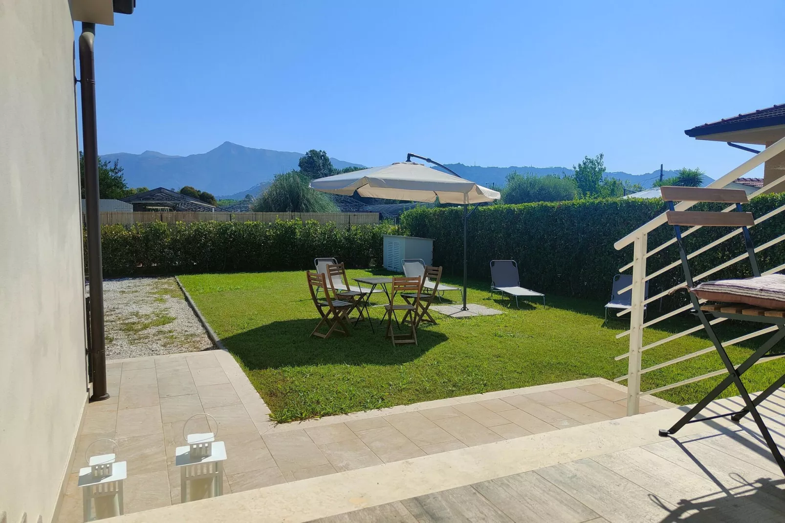 Casa Simone Lido di Camaiore-Tuinen zomer