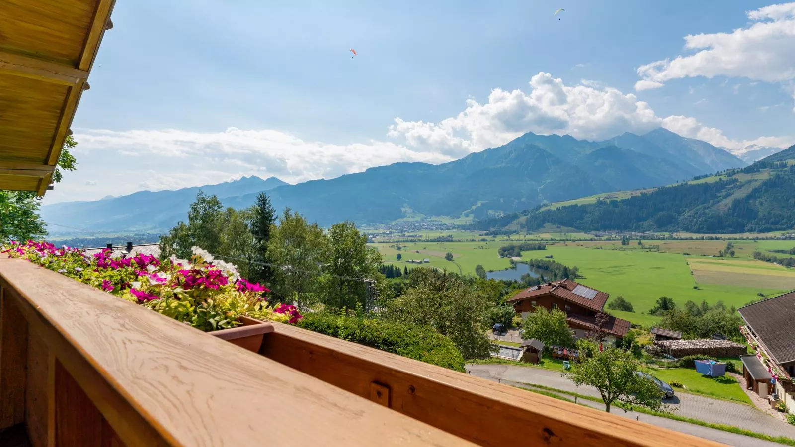 Chalet Sandra-Uitzicht zomer