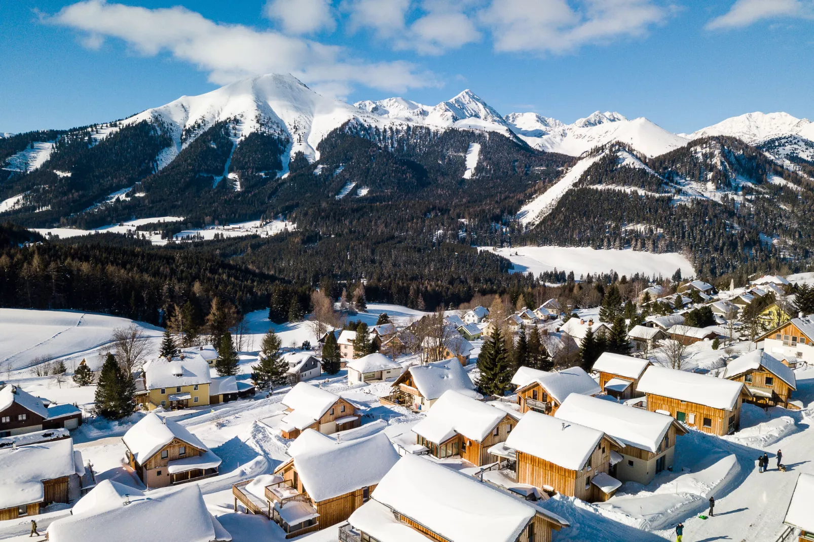 Almdorf Hohentauern 68-Gebied winter 1km