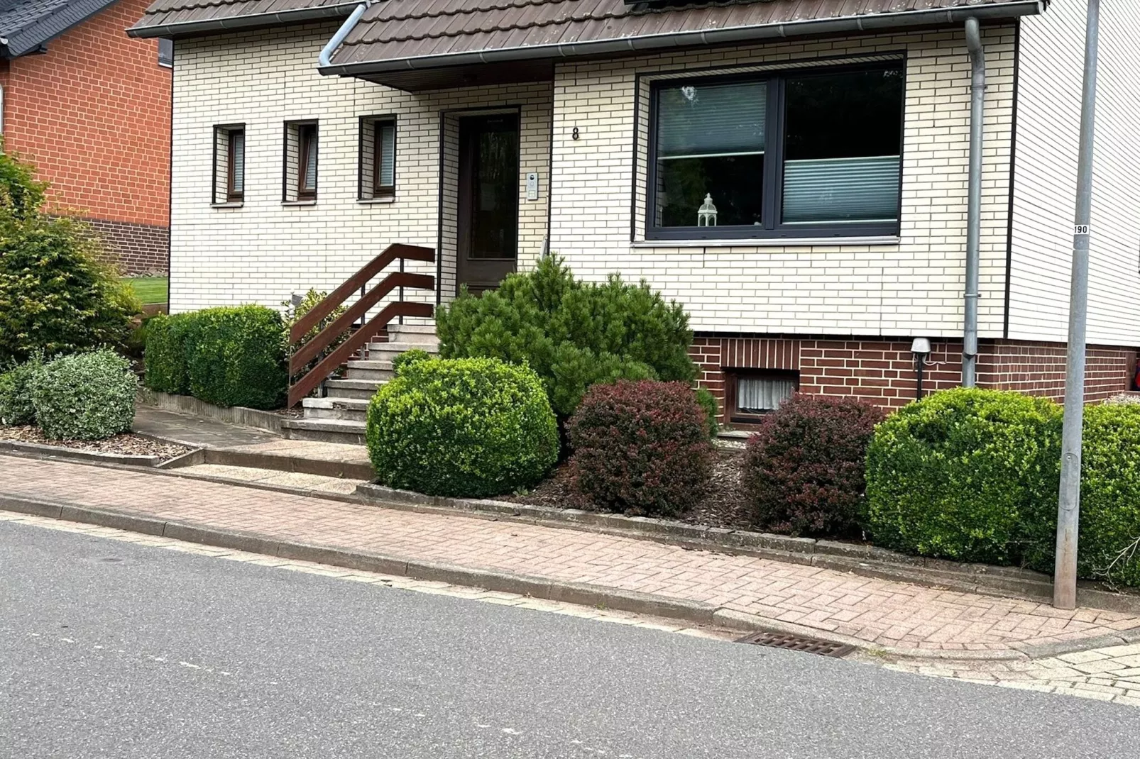 Modern appartement met zwembad in de Harz-Buitenkant zomer