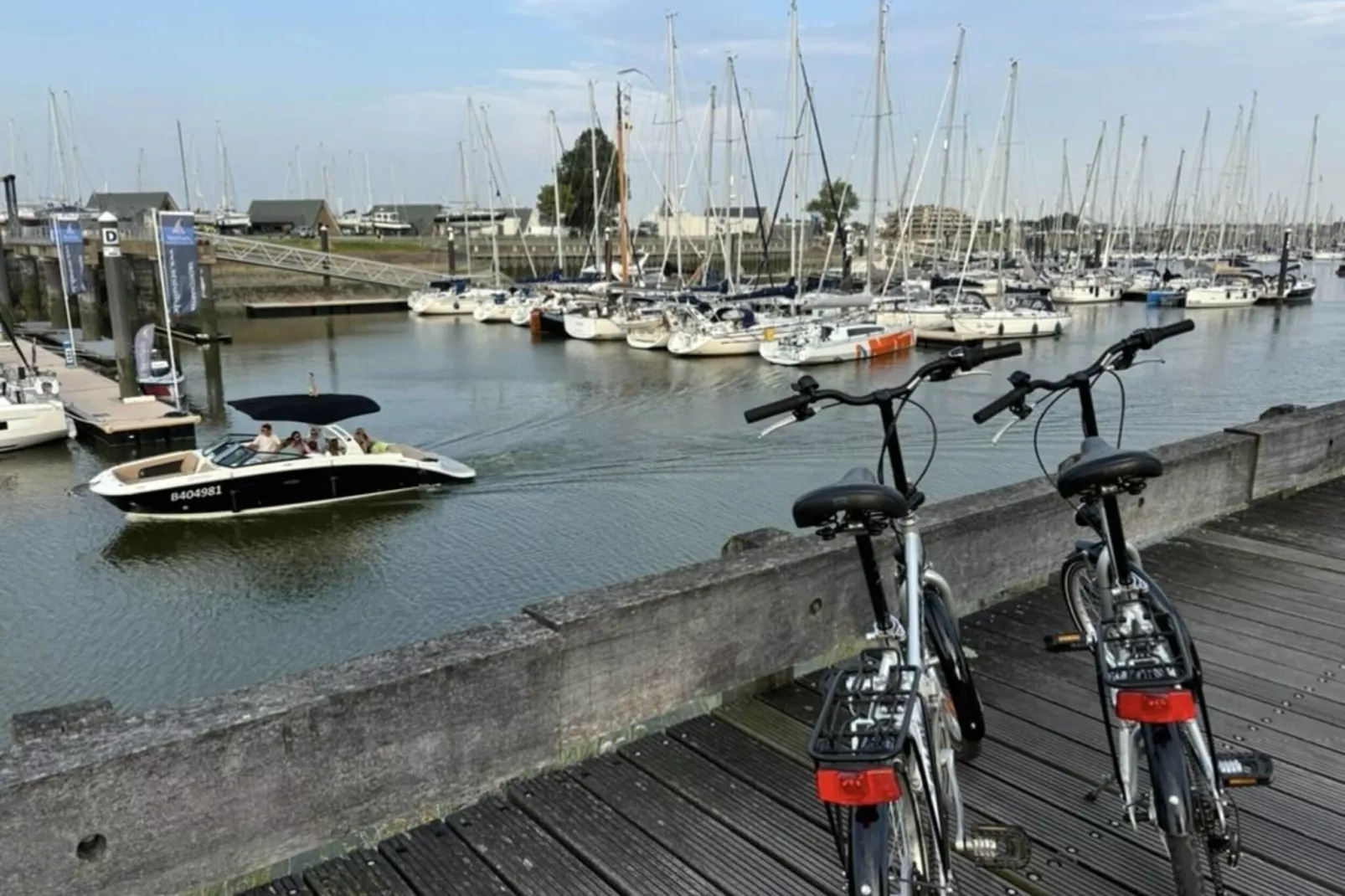 The sailboat D 405-Gebieden zomer 5km