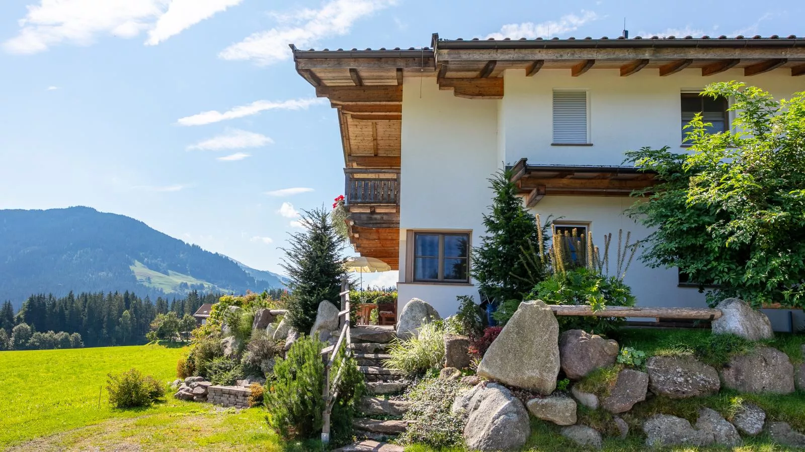 Blick ins Brixental-Buitenkant zomer