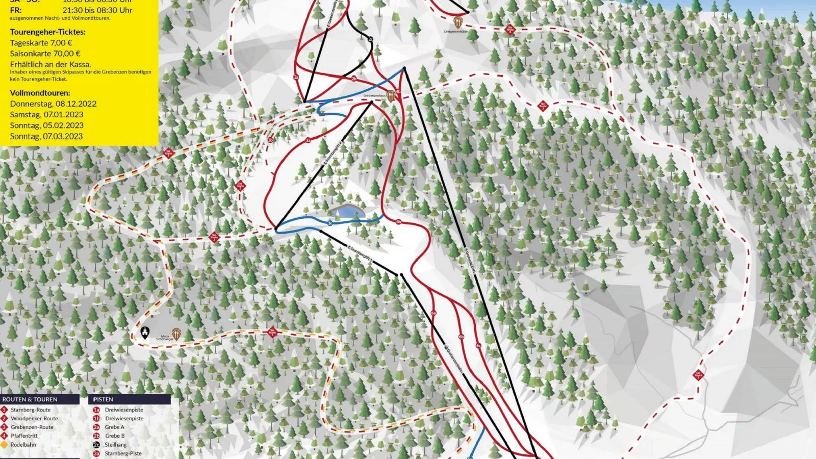 Grebenzen Lodge Edelblick-Plattegrond