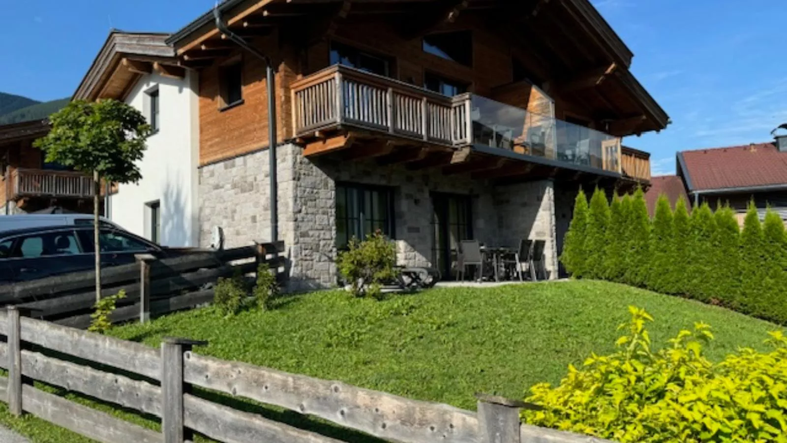 Green Garden Lodge A2 Walchen-Kaprun-Buitenkant zomer