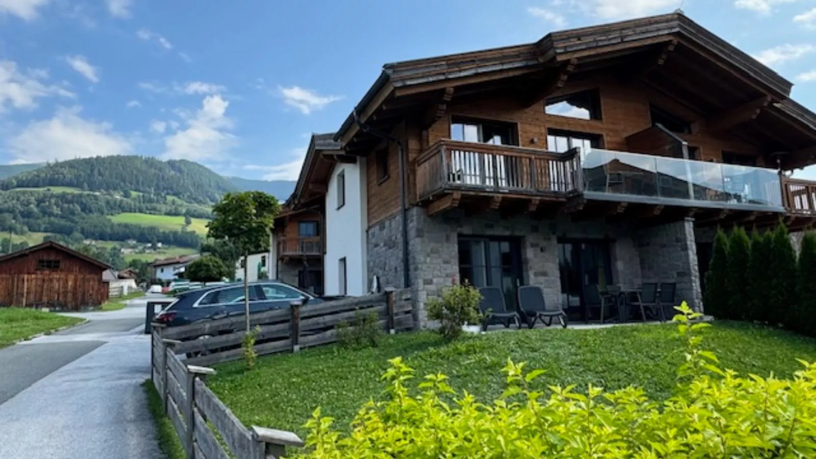 Green Garden Lodge A2 Walchen-Kaprun-Buitenkant zomer