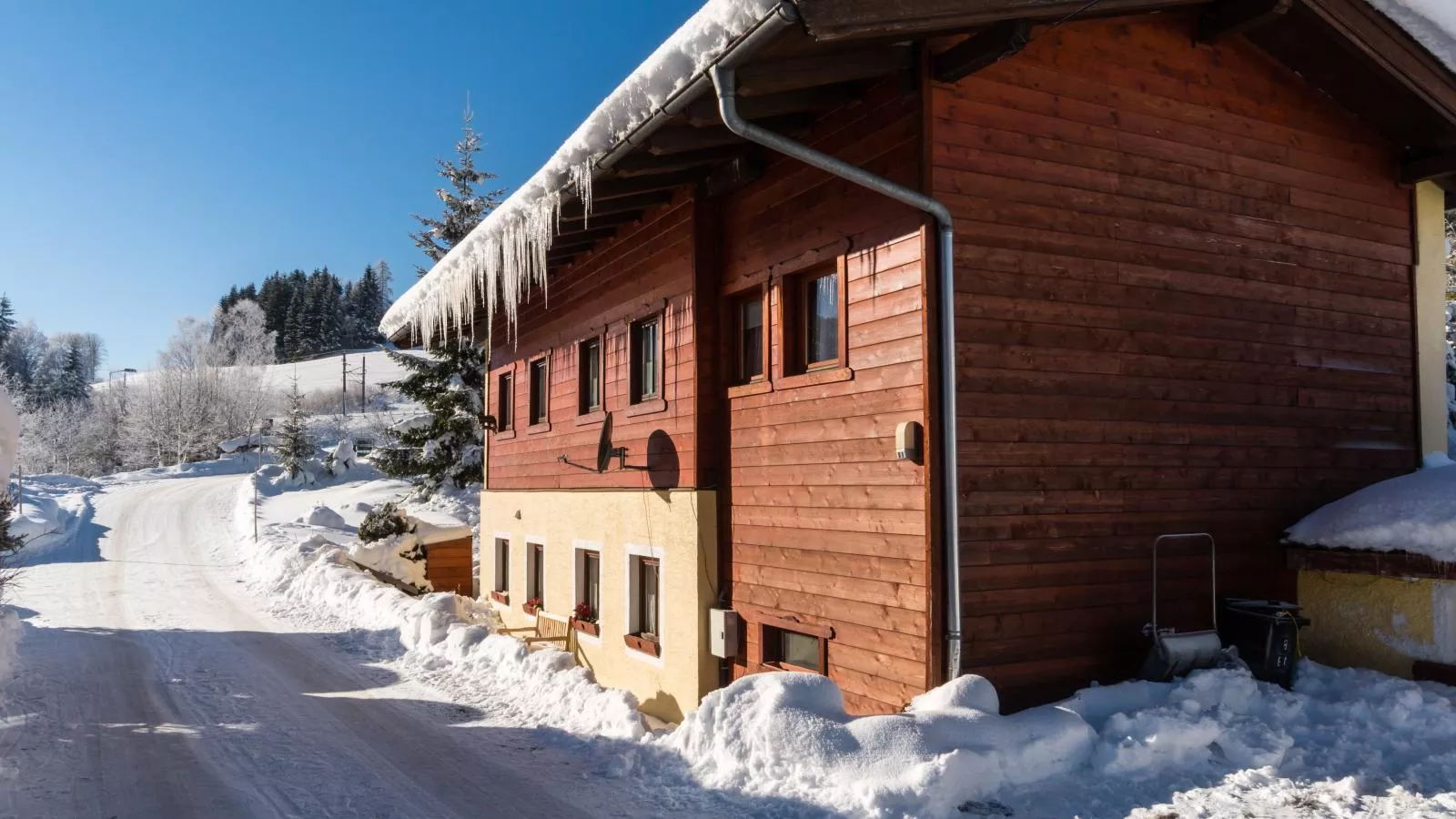 Haus Weissbach-Exterieur winter