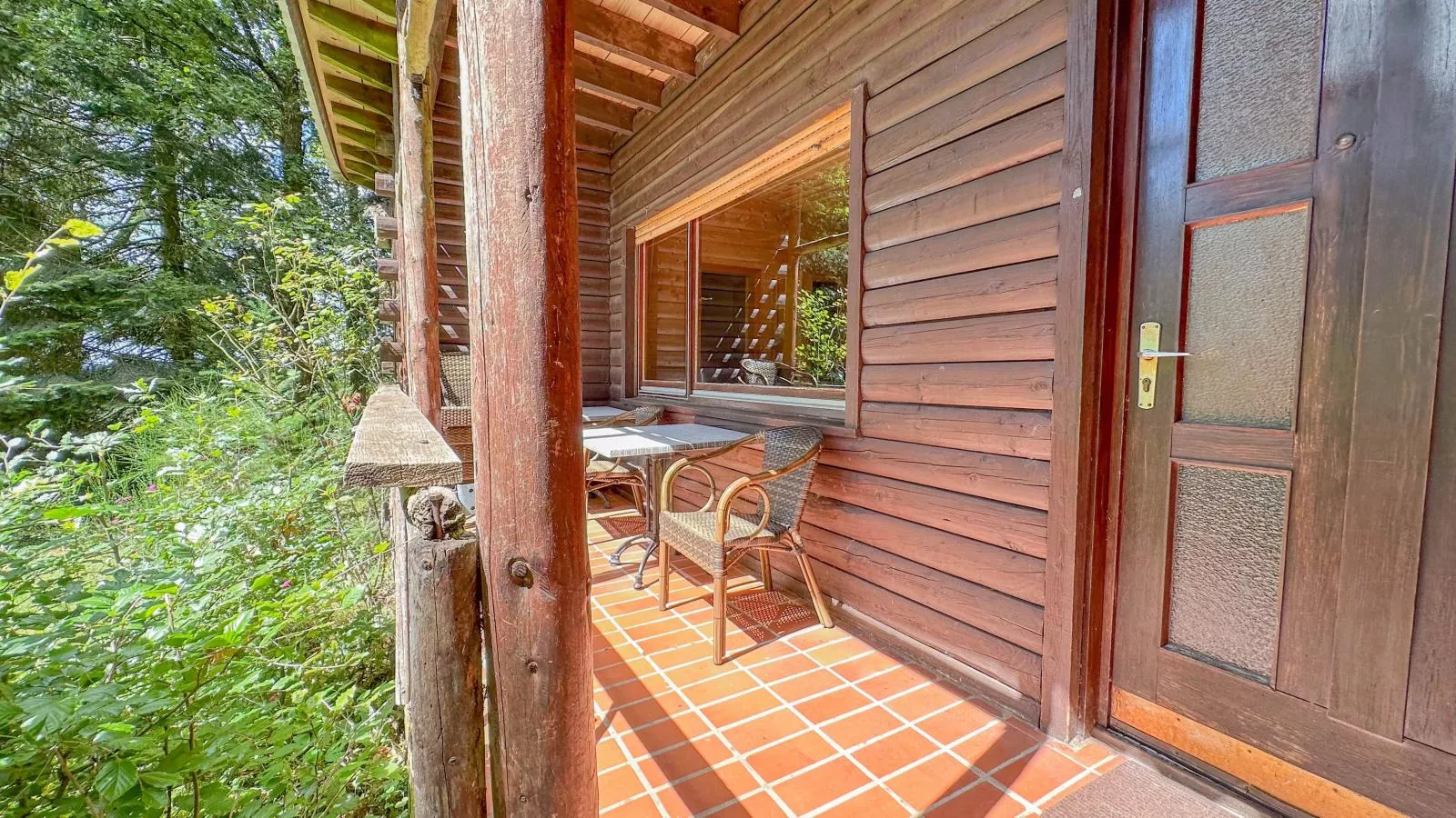 Wood Cabin-Terrasbalkon