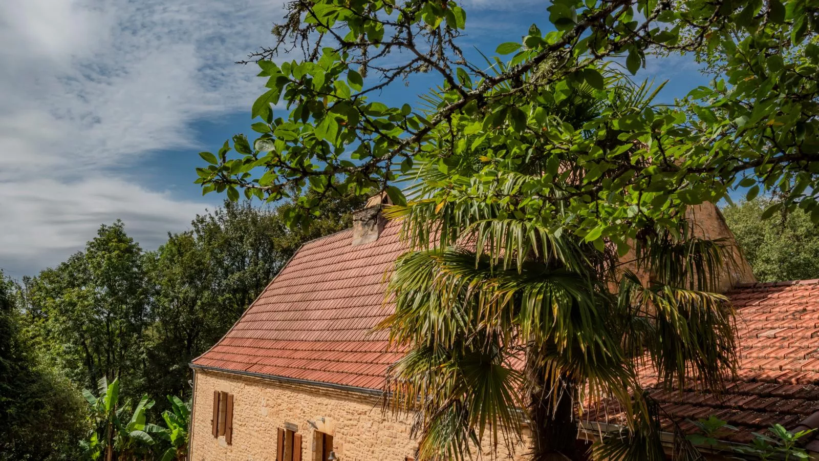 Maison Micouleaud-Buitenkant zomer