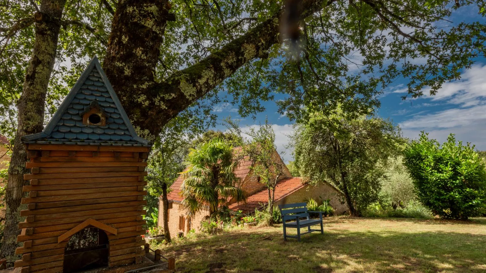 Maison Micouleaud-Tuinen zomer